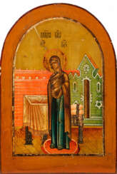 Seltene Ikone der Verkündigung Mariens