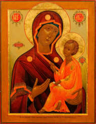 Monumentale datierte Ikone der Gottesmutter