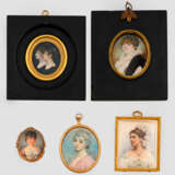 Konvolut Porträtminiaturen - Foto 1