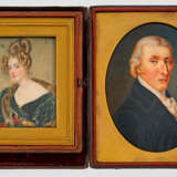 Zwei englische Porträtminiaturen - photo 1