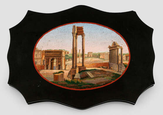 Briefbeschwerer mit Mikromosaik - photo 1