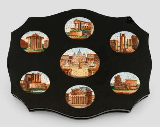 Briefbeschwerer mit Mikromosaiken - photo 1 Briefbeschwerer mit Mikromosaiken - photo 1