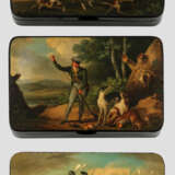 Drei Biedermeier-Schnupftabakdosen - Foto 1