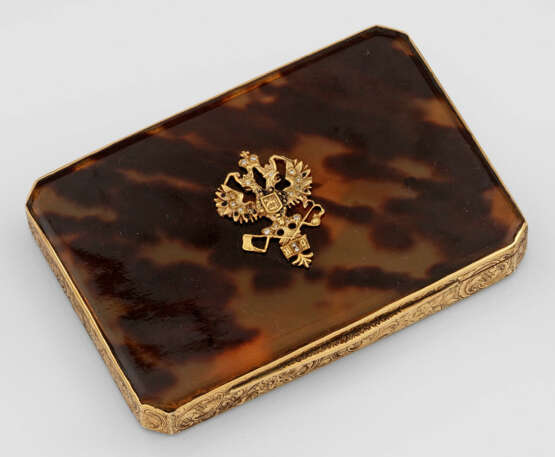 Tabatiere mit Doppeladler - фото 1 Tabatiere mit Doppeladler - фото 1