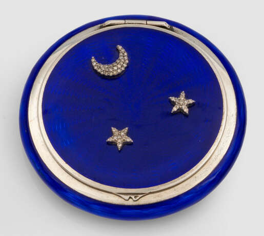 Runde Emaille-Dose "1001 Nacht" - photo 1 Runde Emaille-Dose "1001 Nacht" - photo 1