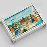 Schmuckschatulle mit Emailmalerei - photo 1