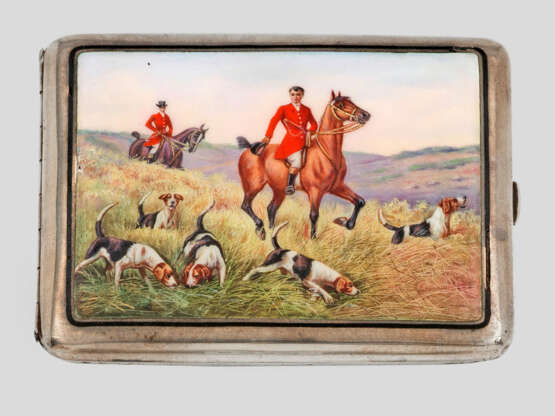 Jagdliches Zigarettenetui - фото 1