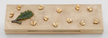 Schmuckkassette mit jagdlichem Dekor