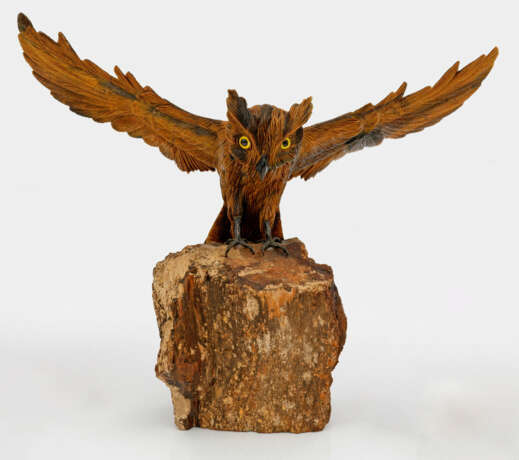 Zierfigur einer Eule - photo 1
