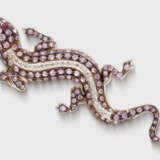 Charmante Eidechsen-Brosche - Foto 1