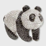 Charmante Diamant-Panda-Brosche - Foto 1