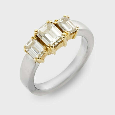 Hochfeiner Diamantring - Foto 1