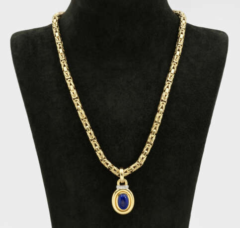 Lapislazuli-Collier von Juwelier Heinz von Häfen, Hamburg - фото 1 Lapislazuli-Collier von Juwelier Heinz von Häfen, Hamburg - фото 1