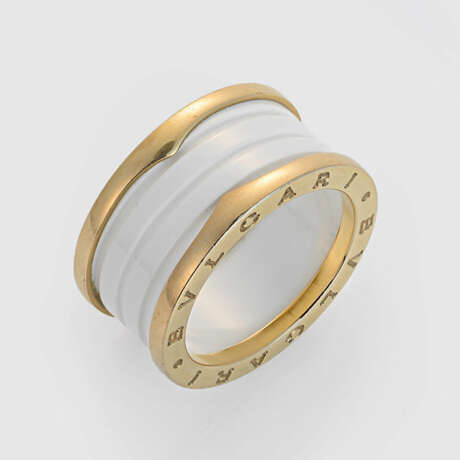 Bandring von BVLGARI-"B.zero1" mit Keramik von 2018 - Foto 1