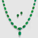 Repräsentatives Smaragd-Demi-Parure - photo 1