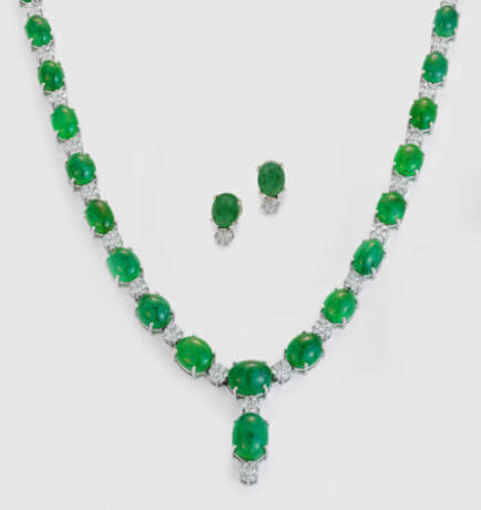 Repräsentatives Smaragd-Demi-Parure - photo 1