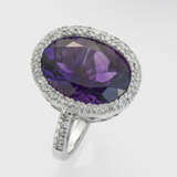 Entouragering mit Amethyst - фото 1