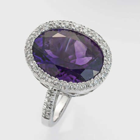 Entouragering mit Amethyst - фото 1 Entouragering mit Amethyst - фото 1