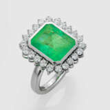 Großer Smaragd-Brillantring - фото 1