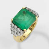 Hochqualitätvoller kolumbianischer "Muzo"-Smaragdring - фото 1