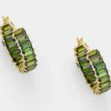 Paar dekorative Turmalin-Ohrringe - photo 1