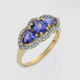 Repräsentativer Tansanit-Ring - фото 1