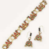 Diamant-Email-Parure von Bettina Bertelsmann, Lüneburg - photo 2