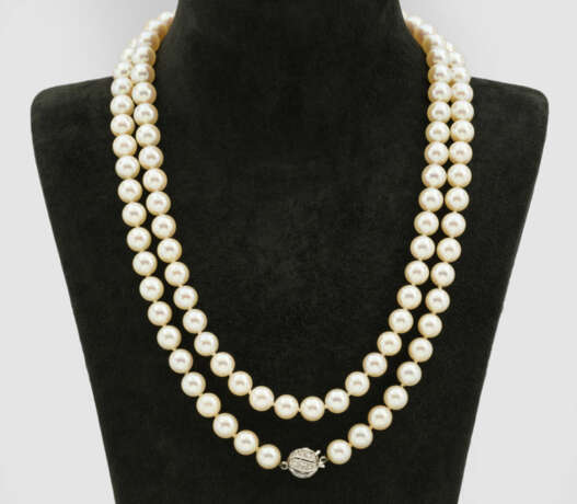 Klassisches Perlen-Sautoir - Foto 1 Klassisches Perlen-Sautoir - Foto 1