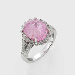 Repräsentativer Burma-Saphir-Brillantring