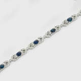 Klassisches Saphir-Diamantarmband - photo 1