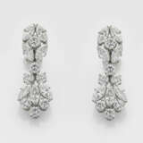 Paar glamouröse hochfeine Diamant-Ohrclips - photo 1