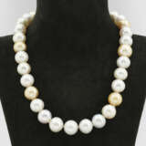 Klassische Südsee-Perlenkette - photo 1