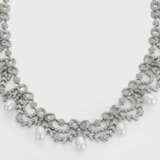 Mondänes Brillant-Perl-Collier - фото 1