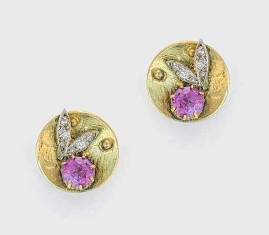 Paar Blüten-Ohrringe von Bettina Bertelsmann, Lüneburg - Foto 1