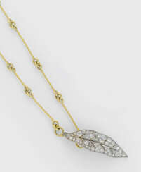 Diamant-Blatt-Collier von Bettina Bertelsmann, Lüneburg