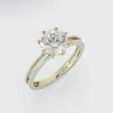 Klassischer Brillant-Solitärring - фото 1