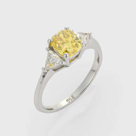 Exquisiter Fancy Diamantring - Foto 1