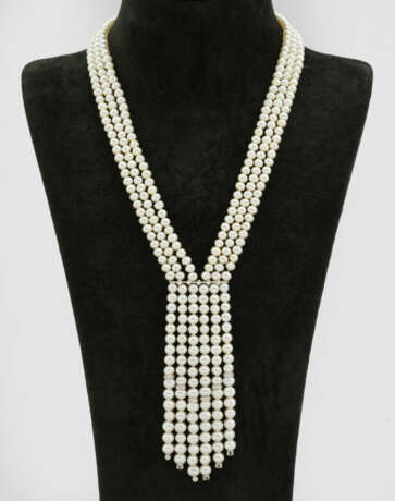 Klassisches Perlcollier - photo 1