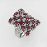 Extravaganter Rubinring im Art Déco-Stil - фото 1