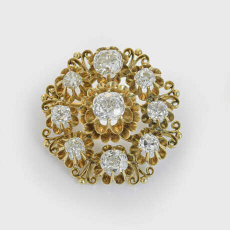 Belle Epoque-Diamantbrosche in Ajour - фото 1 Belle Epoque-Diamantbrosche in Ajour - фото 1