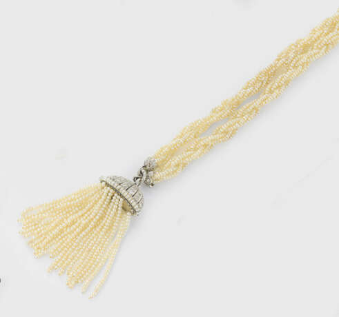 Elegante Jugendstil-Perl-Sautoir - фото 1