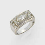 Art Déco Diamant-Bandring - фото 1