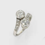 Jugendstil Toi & Moi-Diamantring - photo 1