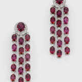 Paar Turmalin-Chandeliers - photo 1