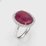 Klassischer Burma-Rubin-Brillantring - photo 1