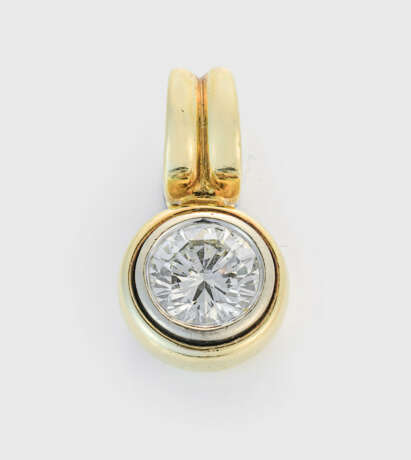 Hochfeiner Brillantsolitär-Anhänger - фото 1