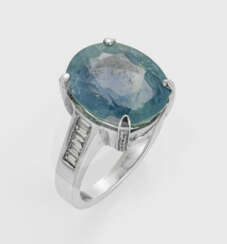 Prachtvoller Burma-Saphirring