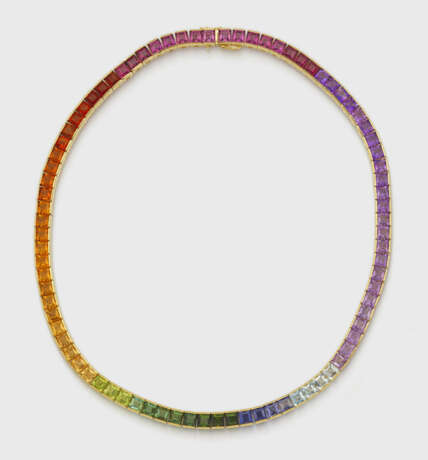 Regenbogen-Rivière-Collier von Juwelier von Häfen, Hamburg - photo 1