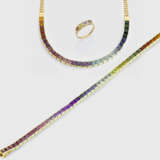 Regenbogen-Turmalin-Parure - photo 1