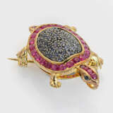 Dekorative Schildkröten-Brosche - photo 1